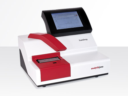 MÁY ĐO NHANH NỒNG ĐỘ RNA, DNA, PROTEIN VÀ TE BÀO VI KHUẨN ScanDrop 200 BU 