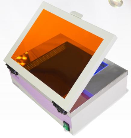 Bàn soi gel ánh sáng xanh Blue Light TRANSILLUMINATOR 